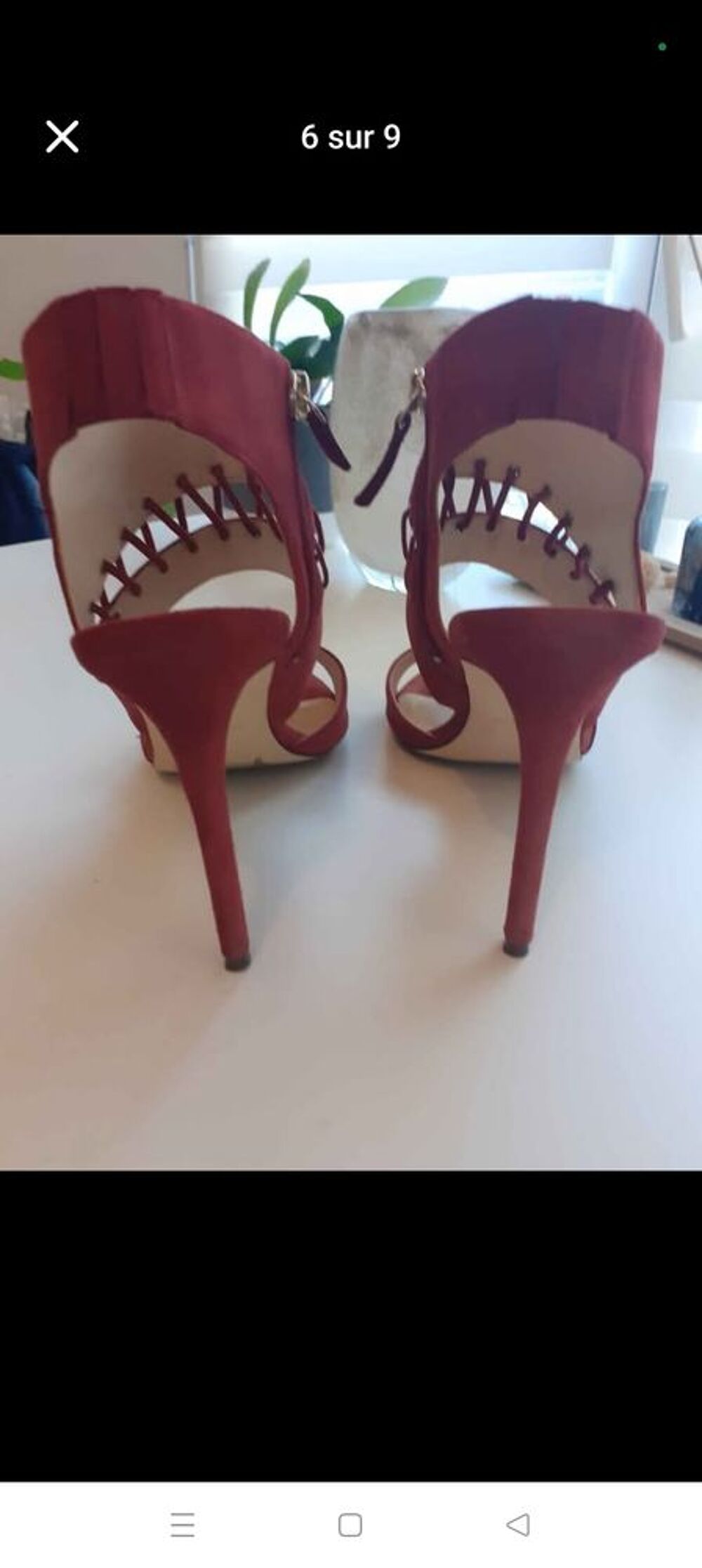 Sandales &agrave; talons nubuck NINE WEST pointure 40 Chaussures