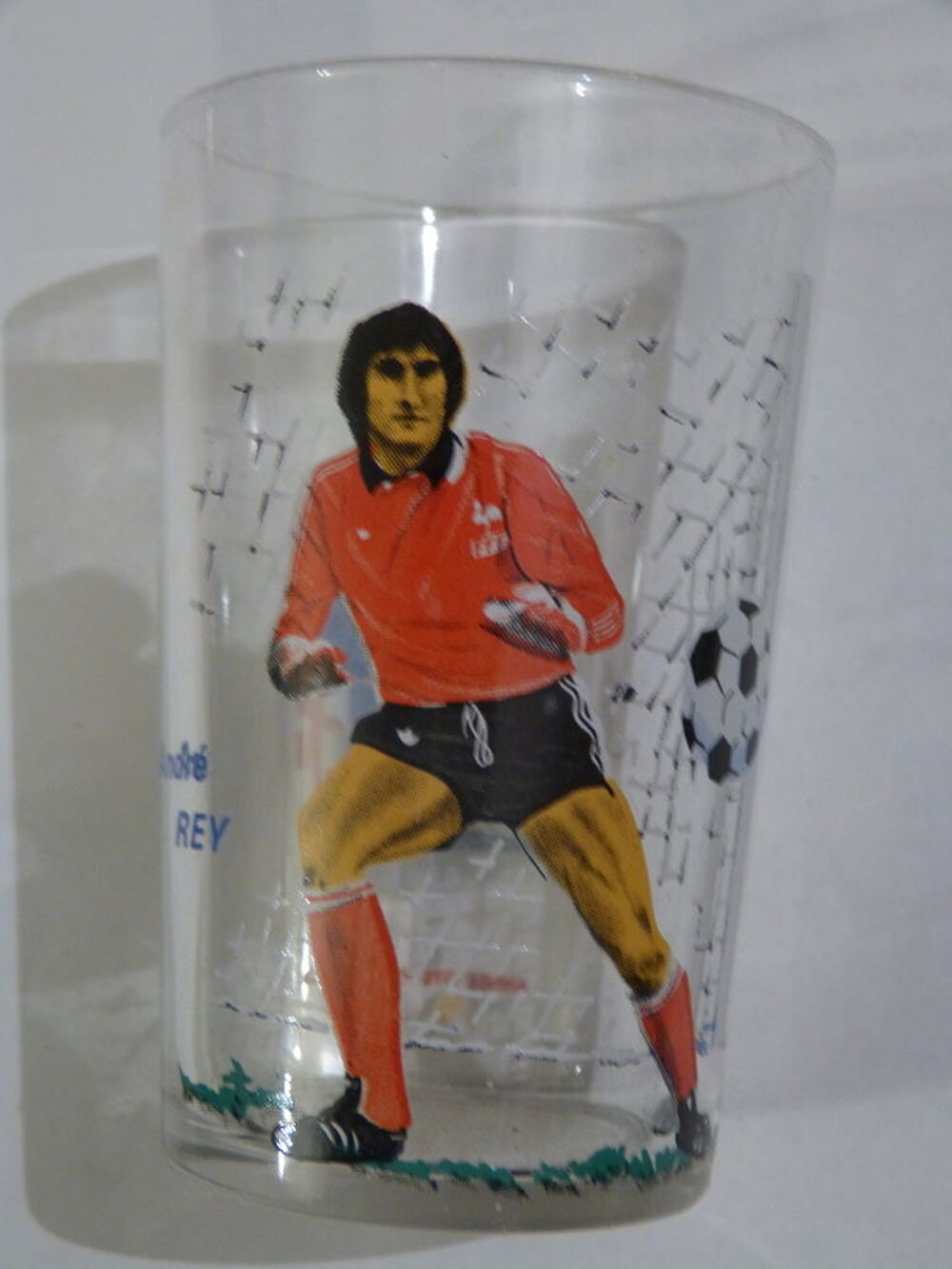 verre football ANDRE REY 1978 