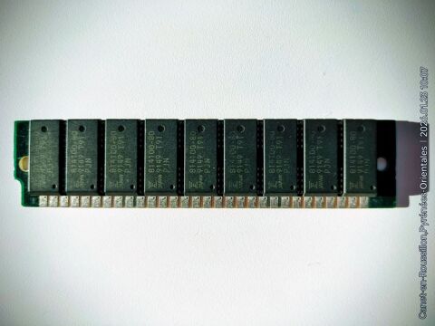 Mémoire Ram  Vintage  Simm (30 Broches) Fujitsu 1Mo_80ns 4 Canet-en-Roussillon (66)