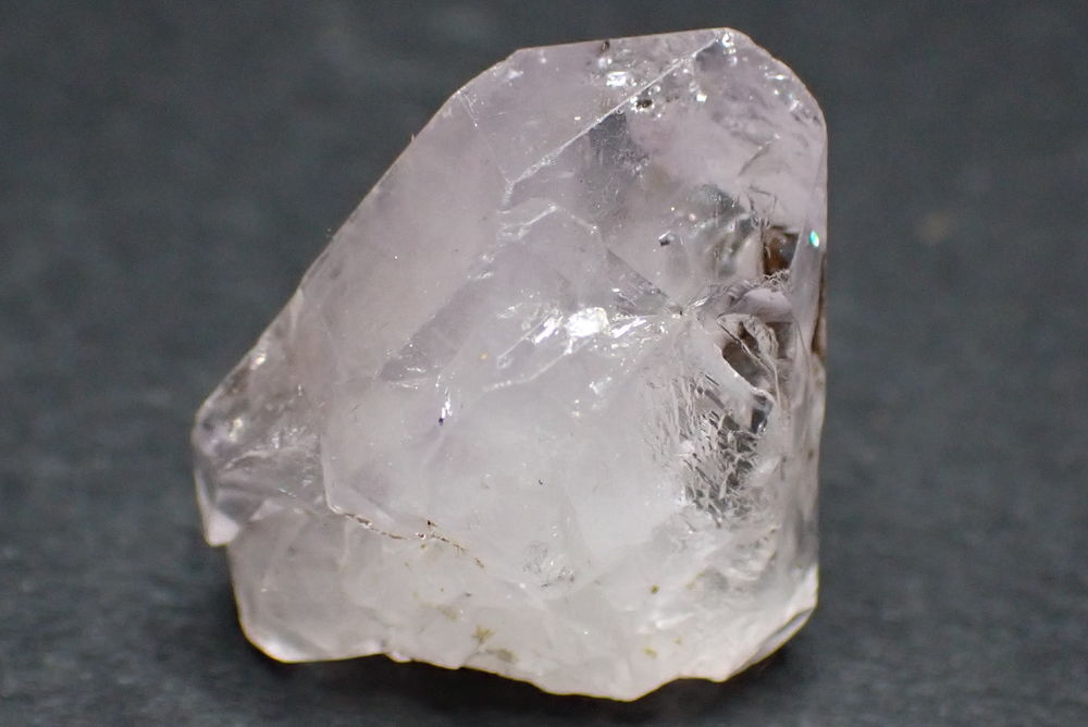 Cristal bitermin&eacute; d'Am&eacute;thyste avec Dentrites gisement &eacute;puis&eacute; 