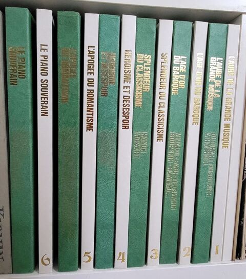 Encyclopédie La Grande Musique (6 livrets et 36 vinyles) 60 Provins (77)
