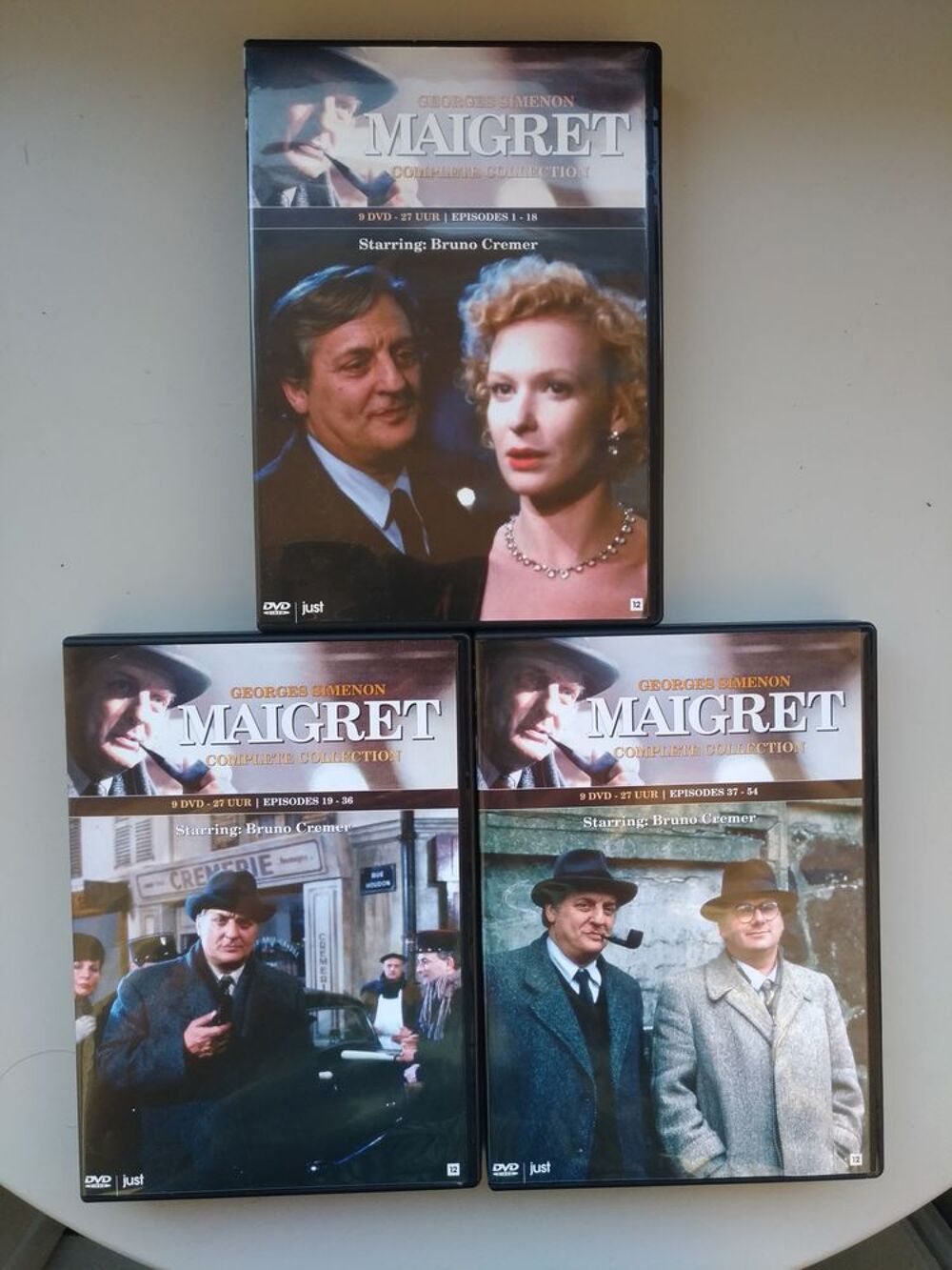 MAIGRET compl&egrave;te collection DVD et blu-ray