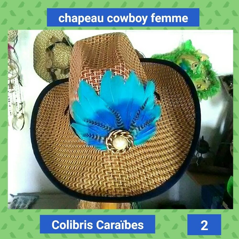 Chapeau cowboy femme Bijoux et montres