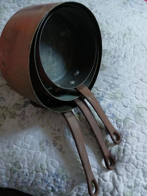 Trio casseroles en cuivre 0 Marseille 6 (13)