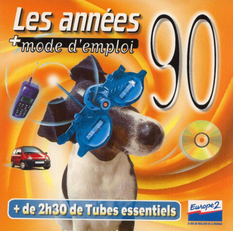 coffret 2 cd Les Ann�es 90 + Mode D'Emploi (etat neuf) 6 Martigues (13)