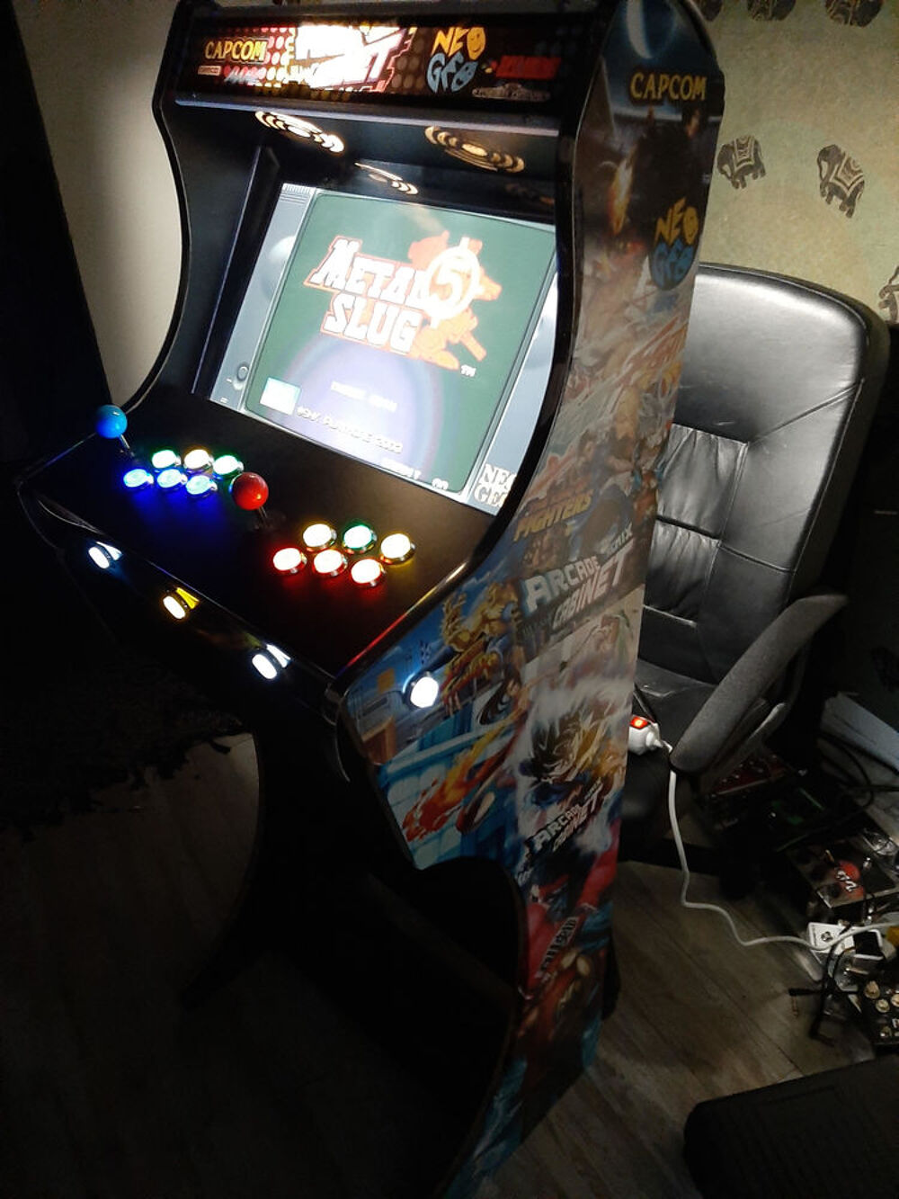 Borne d'arcade 2 players avec + de 3500 jeux Consoles et jeux vidéos