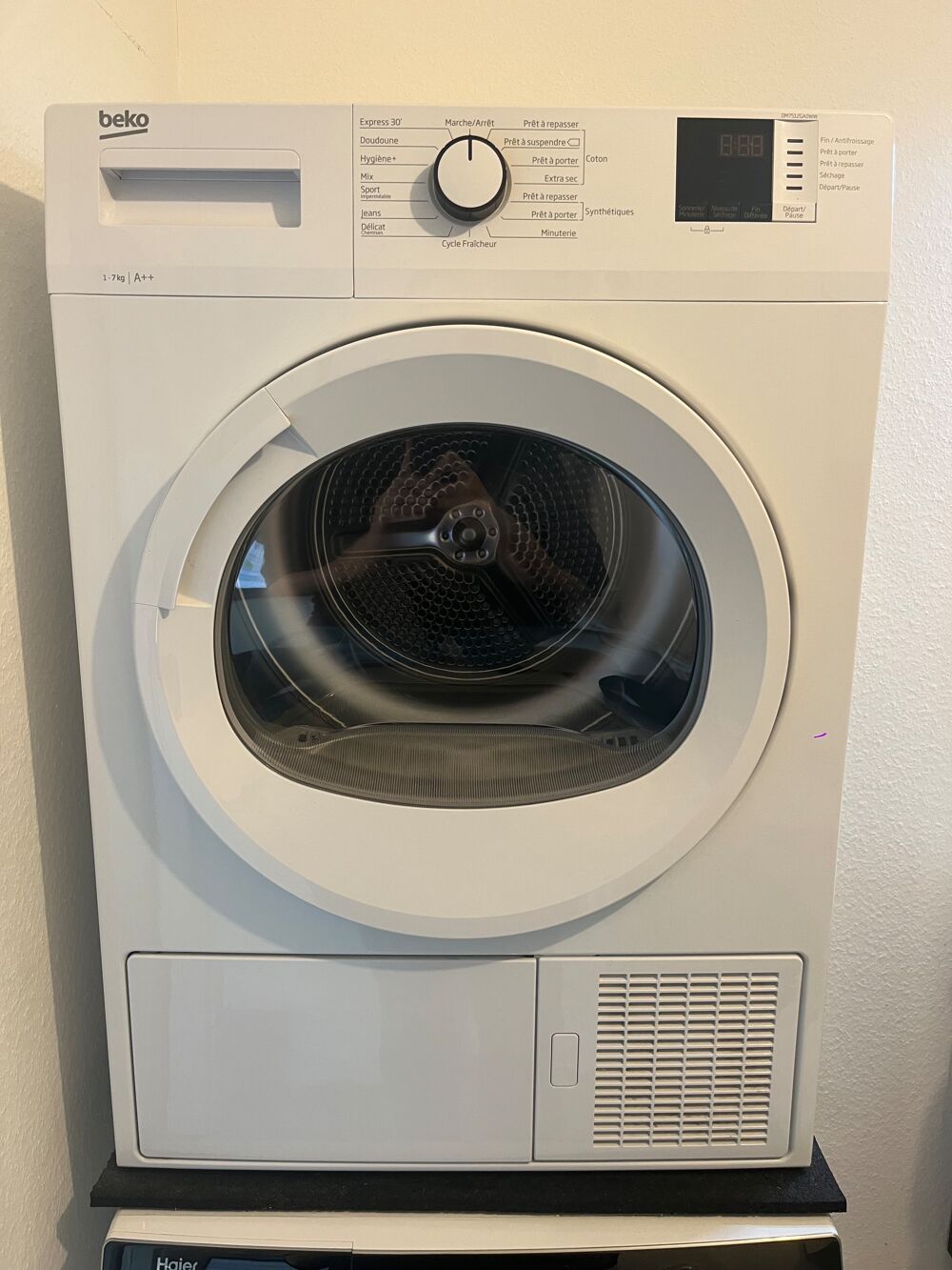 S&egrave;che linge Beko A Electroménager