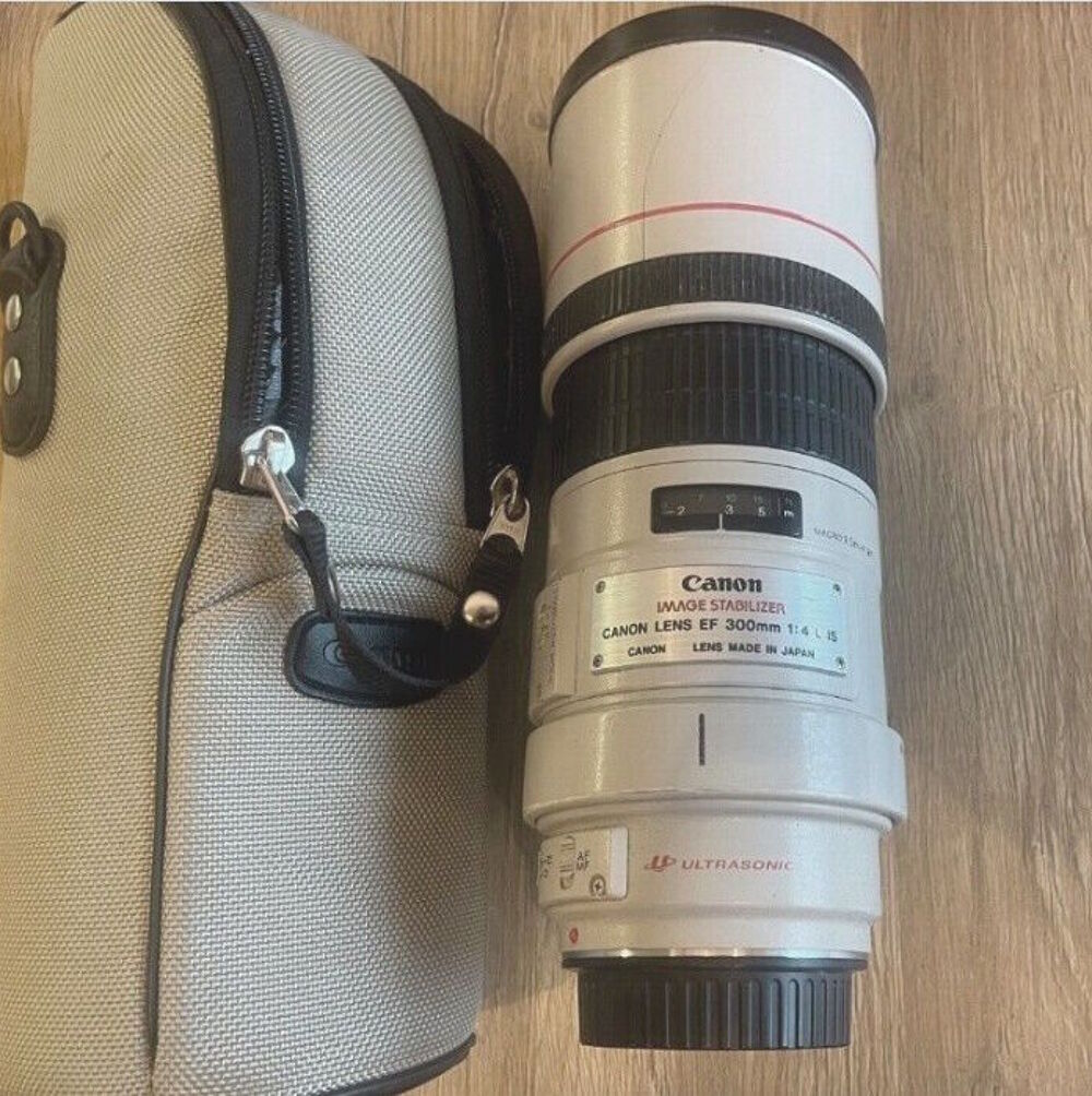 T&eacute;l&eacute;objectif EF 300 mm F/4 L IS USM Photos/Video/TV