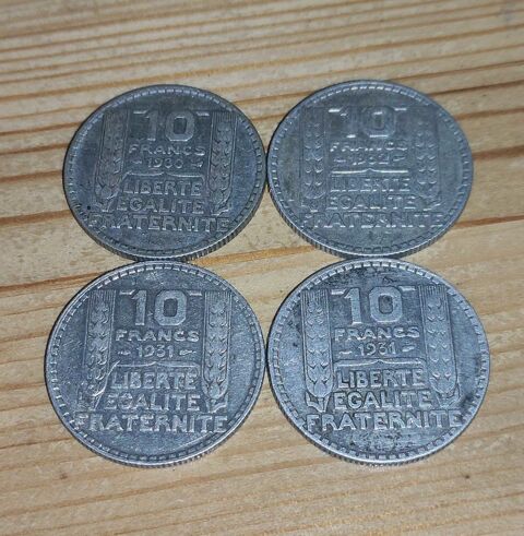 Pi�ces de 10 Francs 60 Azay-le-Rideau (37)