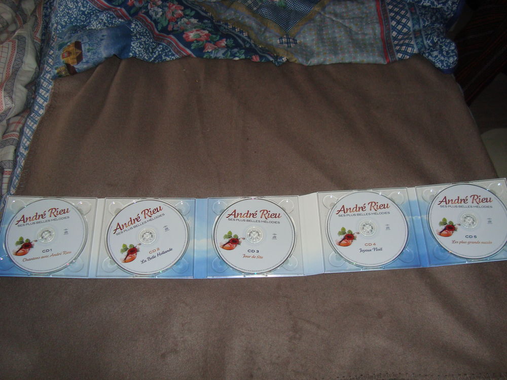 Coffret Andr&eacute; RIEU,5 CD CD et vinyles