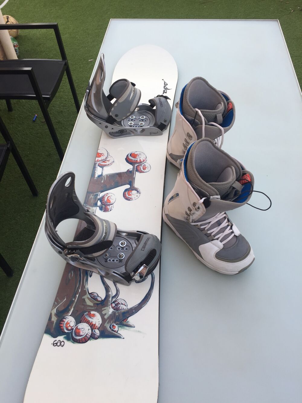 planche de snow fix boots Sports