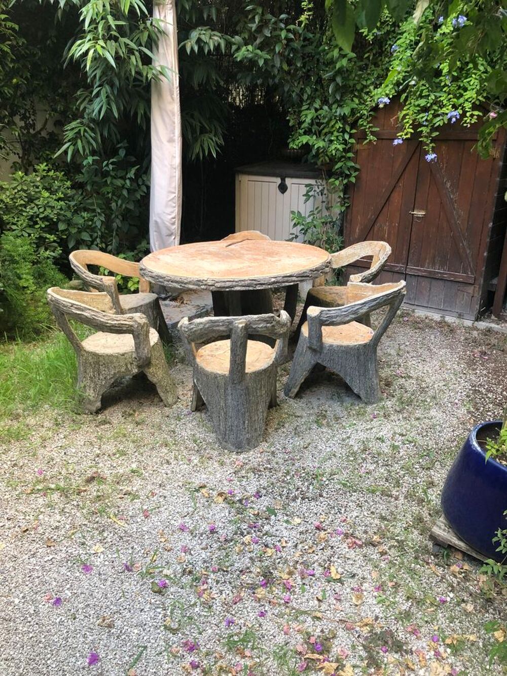 Mobilier jardin beton Jardin