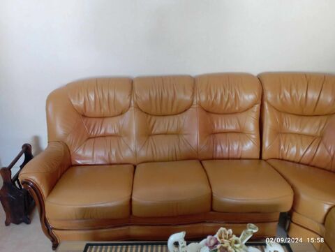 nouvelle baisse de prix - canap d'angle fixe en cuir 180 Seloncourt (25)
