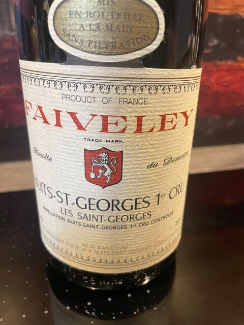 1 Bt NUITS St GEORGES 1er Cru 1993 Les Saint-GeorgesFAIVELEY 270 Vigneux-sur-Seine (91)