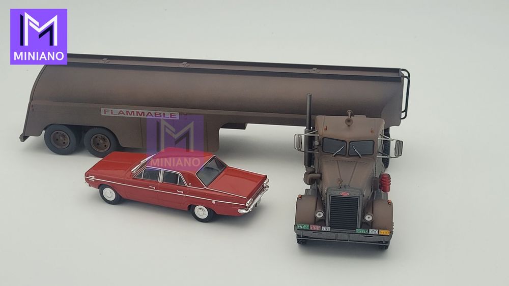 Camion Peterbilt 281 Du Film Duel De Spielberg, échelle 1/43, Altaya, Neuf