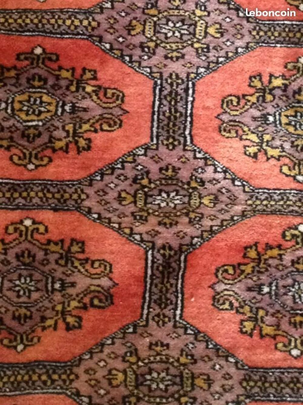 2 tapis fait main afghan 1 tapis mecanique Dcoration