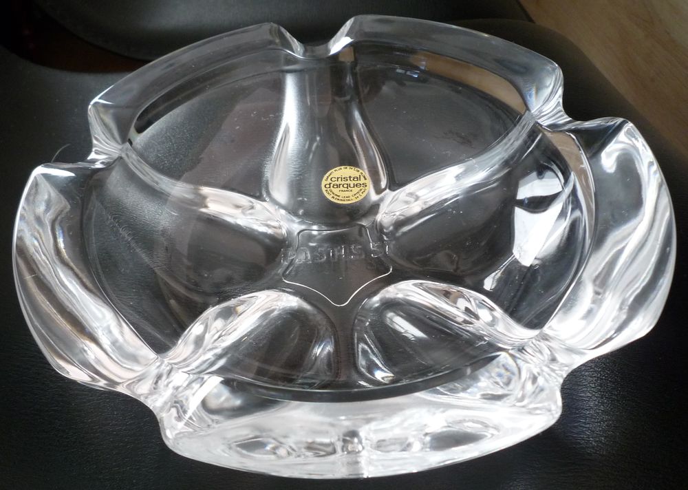 Cendrier Cristal d Arques Pastis 51 Décoration