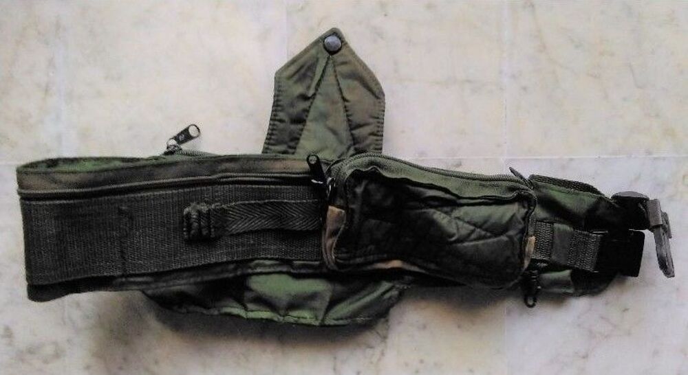 CEINTURE CAM fourre tout origine Cambodge 1992 neuf jamais u Maroquinerie