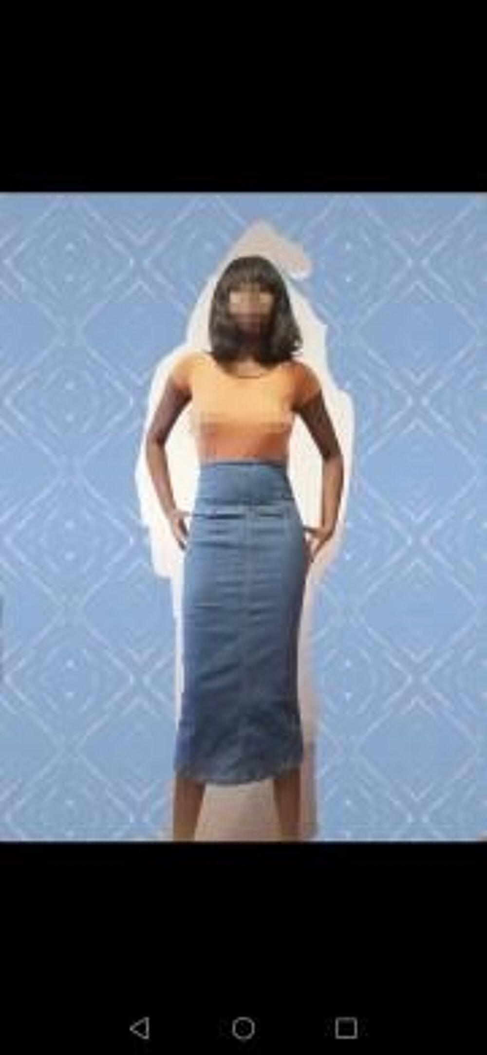 Jupe taille haute Vêtements