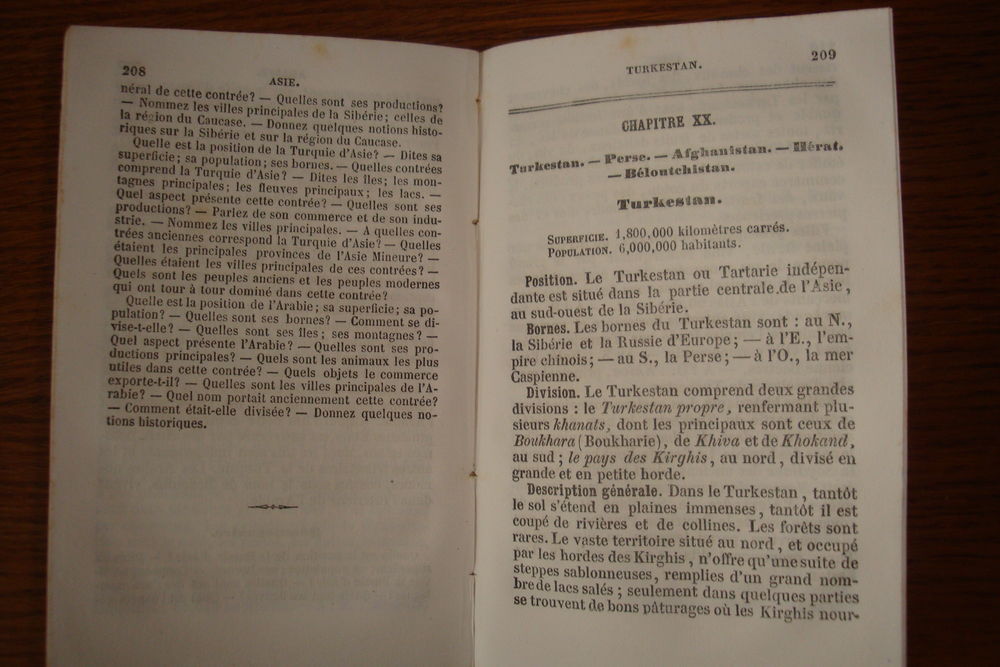 livre de g&eacute;ographie 1868 Livres et BD