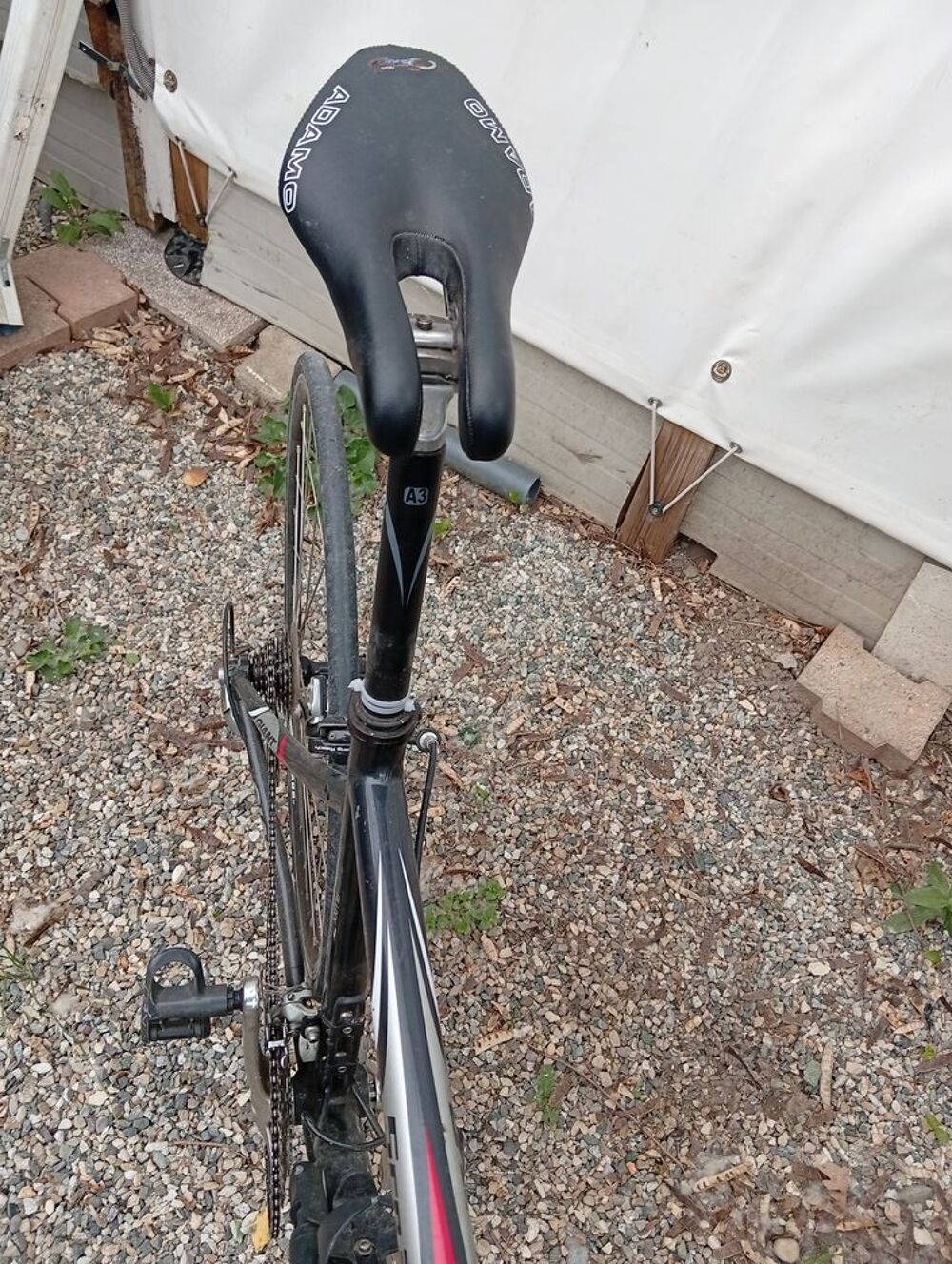 velo de route giant + chaussures Vélos