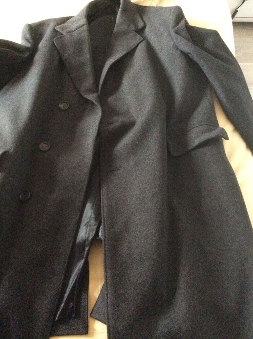 Manteau homme laine XXL Vêtements