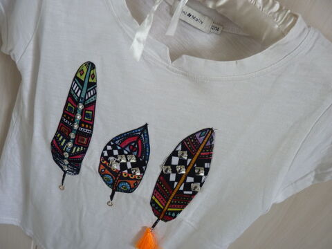 t-shirt blanc Mini Molly 12/14 ans Fille TBE 10 Brienne-le-Chteau (10)