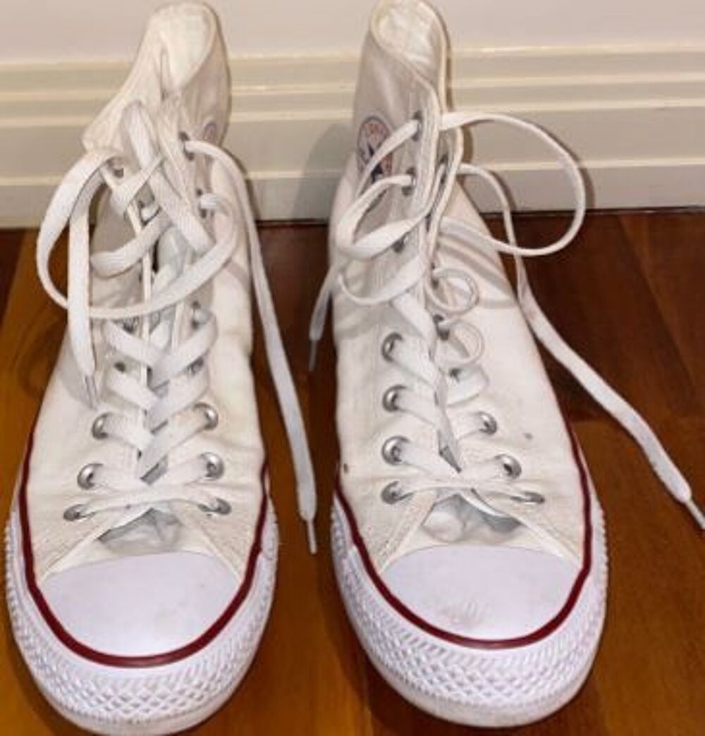 70€ CONVERSE WHITE CHUCK TAYLOR Maroquinerie
