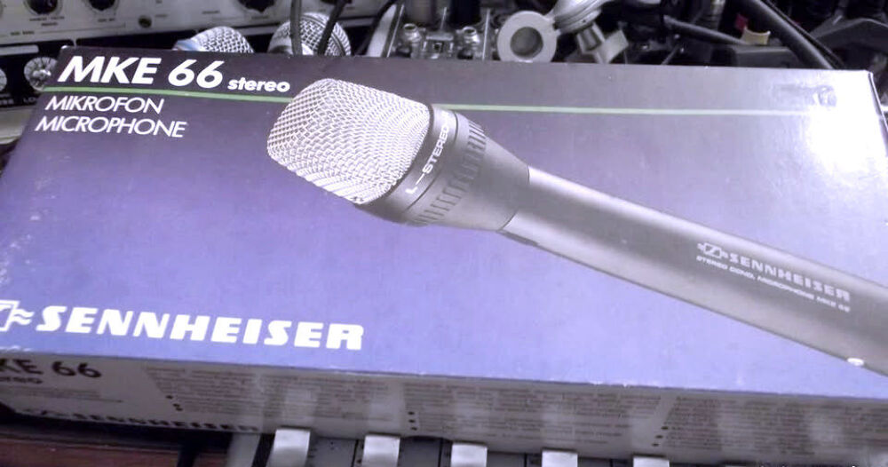 Micro de cin&eacute;ma st&eacute;r&eacute;o Sennheiser MKE66 Etat neuf Instruments de musique