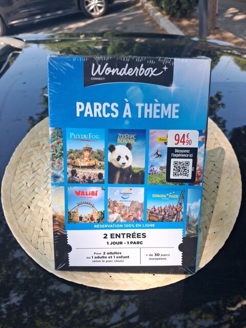 Wonderbox Parcs à Thème ? 2 entrées ? Neuf sous blister 50 Saint-Maximin-la-Sainte-Baume (83)