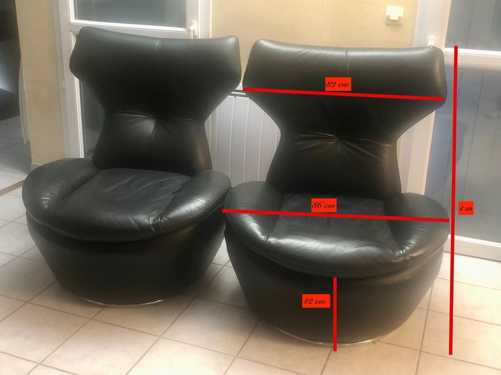 2 fauteuils Ch&acirc;teau d'AX Meubles