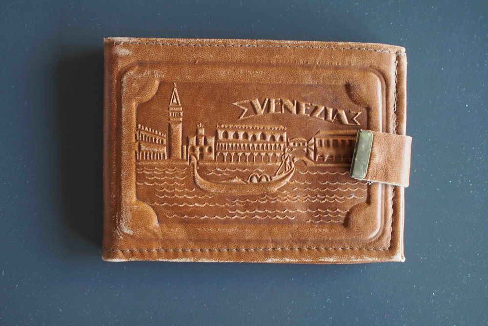 Porte monnaie cuir Venezia Maroquinerie