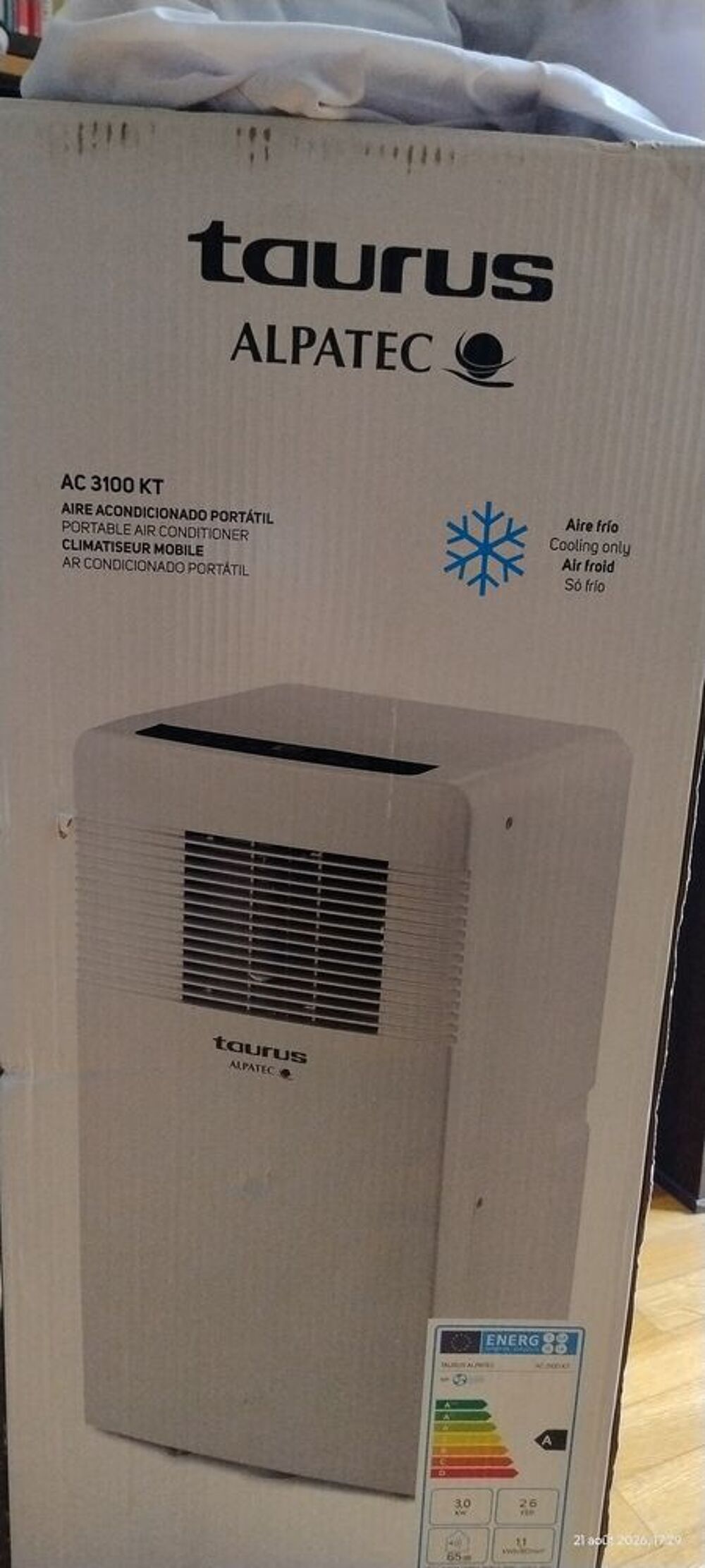Climatiseur mobile Taurus Electroménager