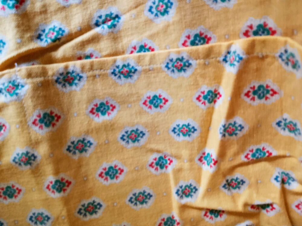 Sac patchwork en tissu et jean fait main Maroquinerie