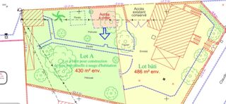  Terrain  vendre 430 m