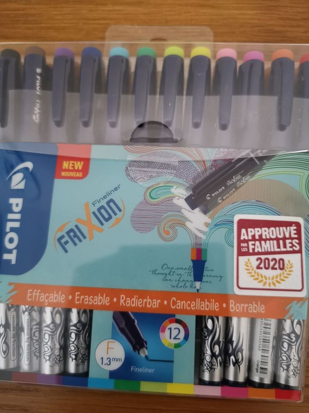 12 feutres effa&ccedil;ables PILOT FRIXION, NEUFS Jeux / jouets