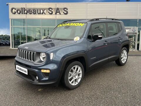 Jeep Renegade 1.5 Turbo T4 130 ch BVR7 e-Hybrid Limited 2023 occasion Saint-Quentin 02100