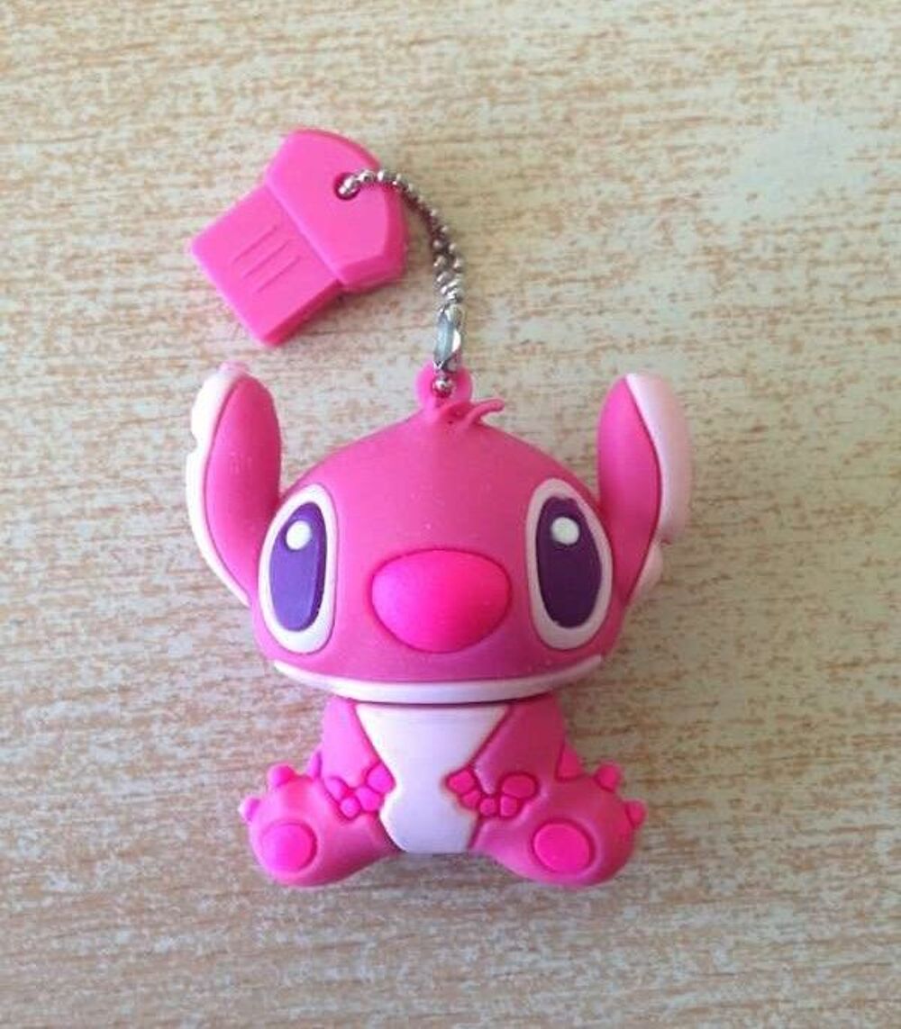 cl&eacute; usb 8 gb fantaisie stitch rose neuve
Matériel informatique