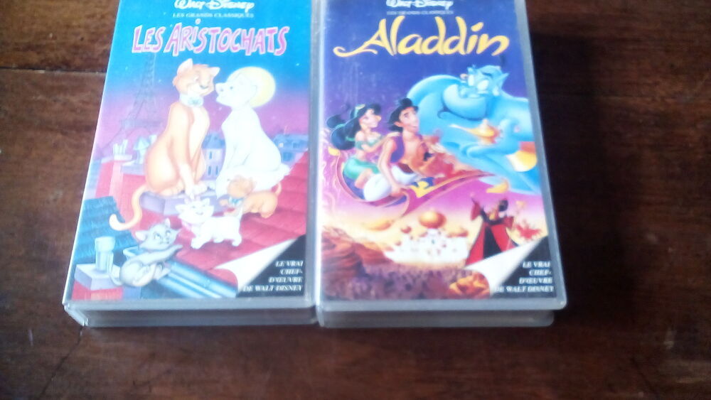 VHS Walt Disney
DVD et blu-ray