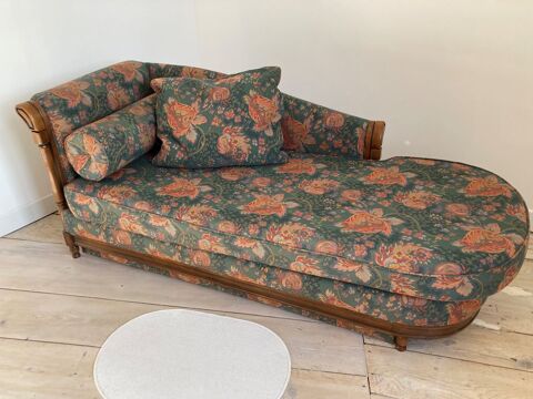 superbe mridienne convertible et son fauteuil assorti 550 Saint-tienne (42)