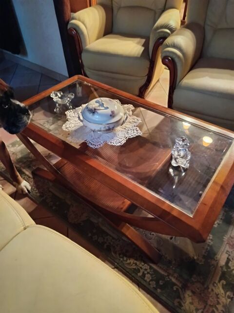 TABLE BASSE EN MERISIER 140 Monblanc (32)