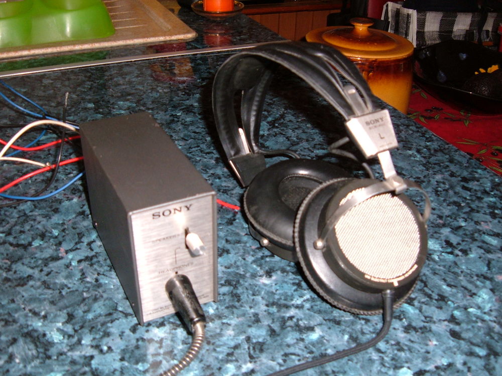 CASQUE ELECTROSTATIQUE STAX (vintage 1977) Audio et hifi