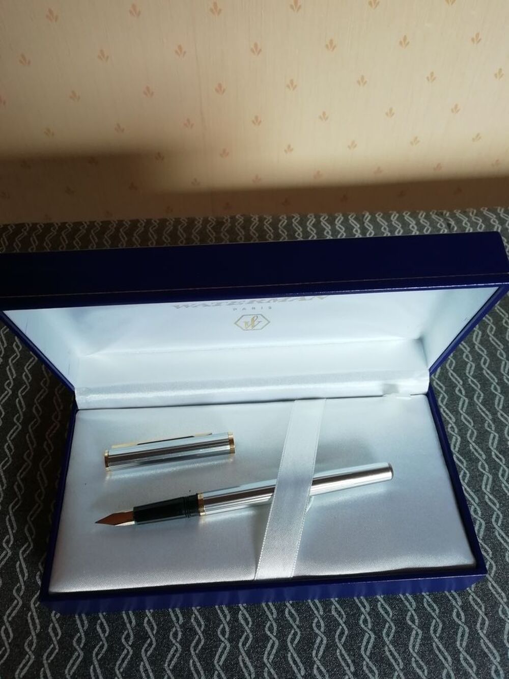 Ancien stylo plume Waterman + &eacute;crin 