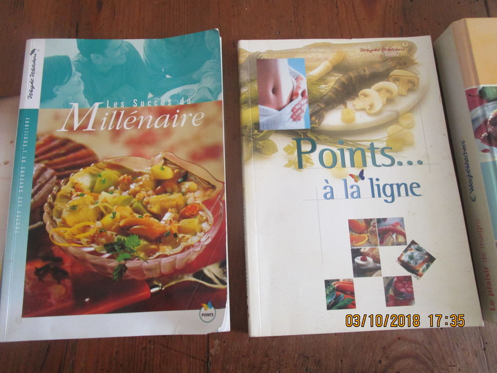 5 livres recettes weightwatchers Livres et BD