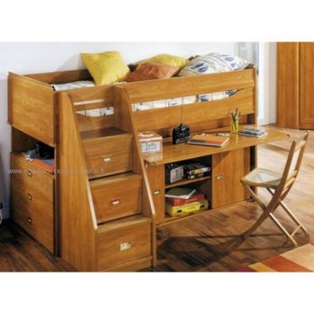 Lit bureau mezzanine Meubles