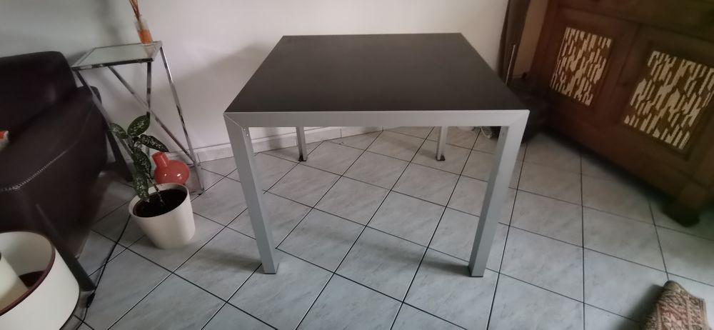 Table salle &agrave; manger extensible bois weng&eacute; Meubles