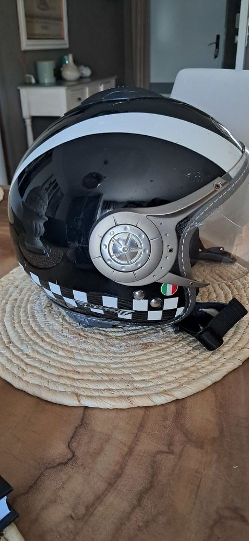 CASQUE MOTO NOIR Sports