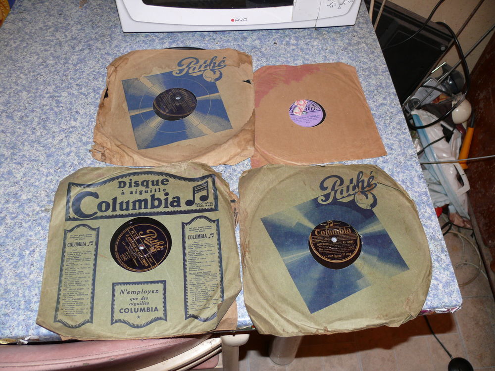 disques 78 T ( 37 ). 10 € pi&egrave;ce ou 185 € les 37 (soit 5 € p) Audio et hifi