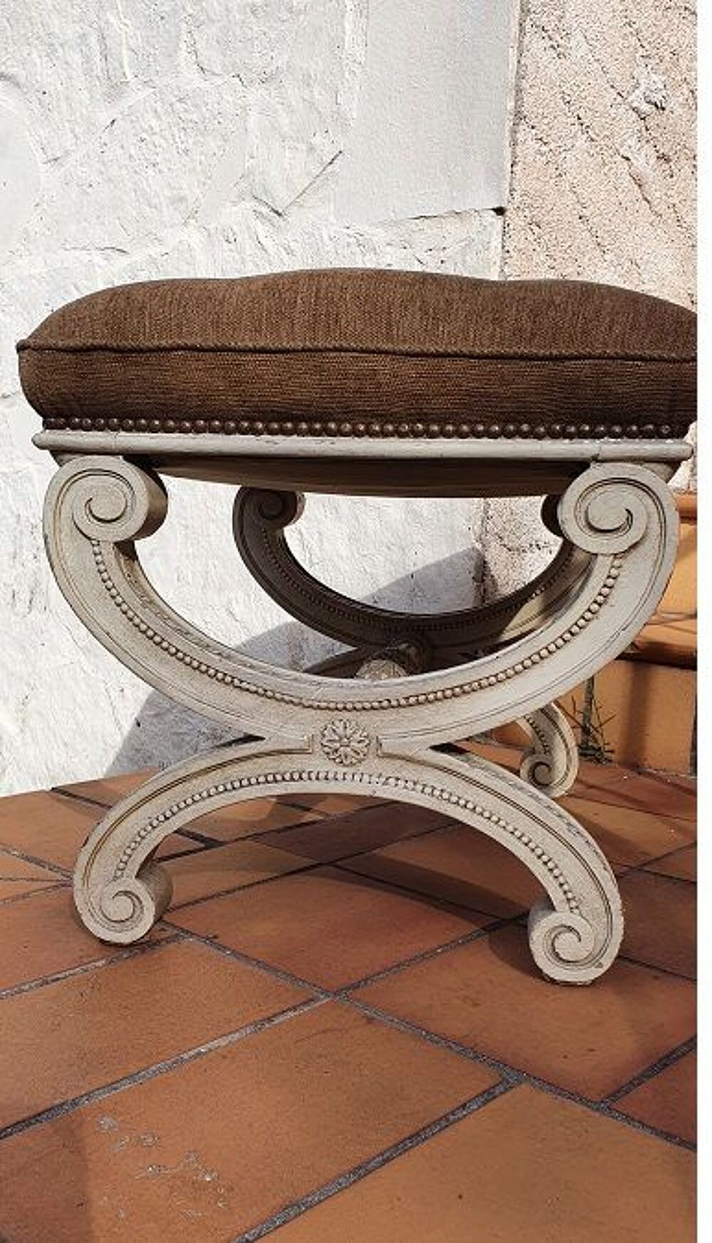 GRAND TABOURET ANCIEN Meubles