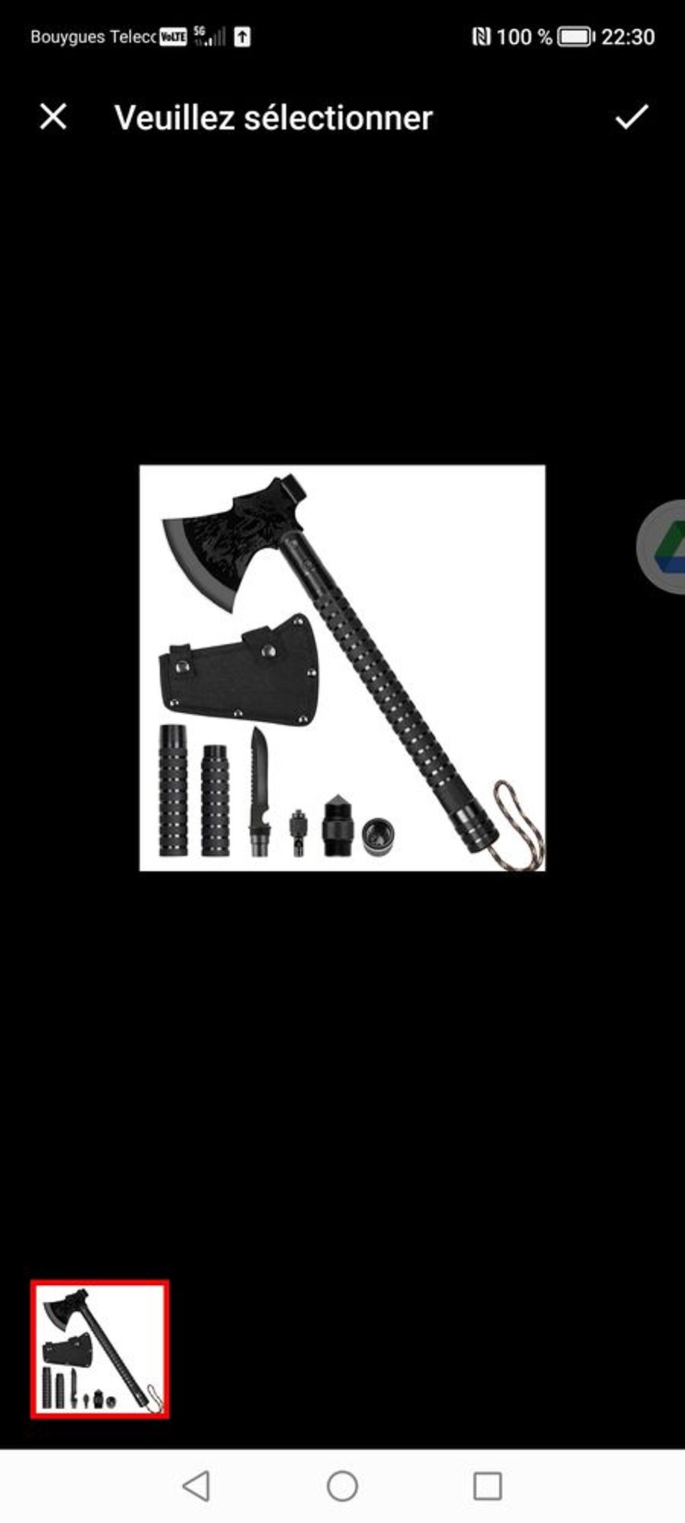 Hache kit multiples Sports